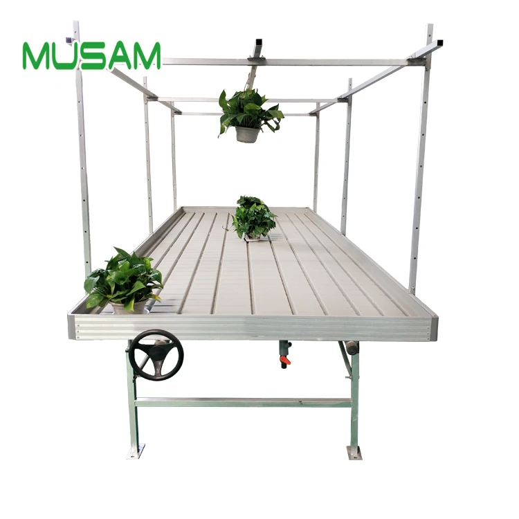 Гидропонная система 4x8ft ebb и потоковые пластиковые лотки