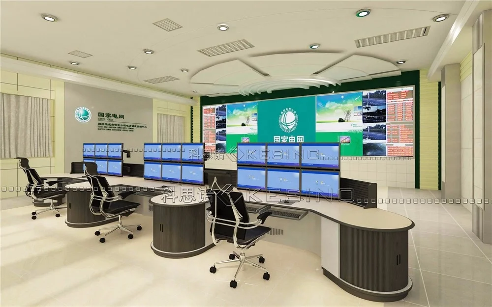 kesino comprehensive system high-end professional CCTV desk studio command center monitoring console