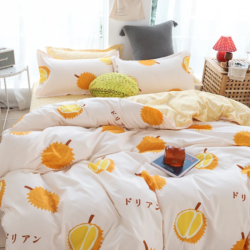 
Cartoon Bed Sheet Cover Set Bedding Child Cartoon bamboo bed sheet 