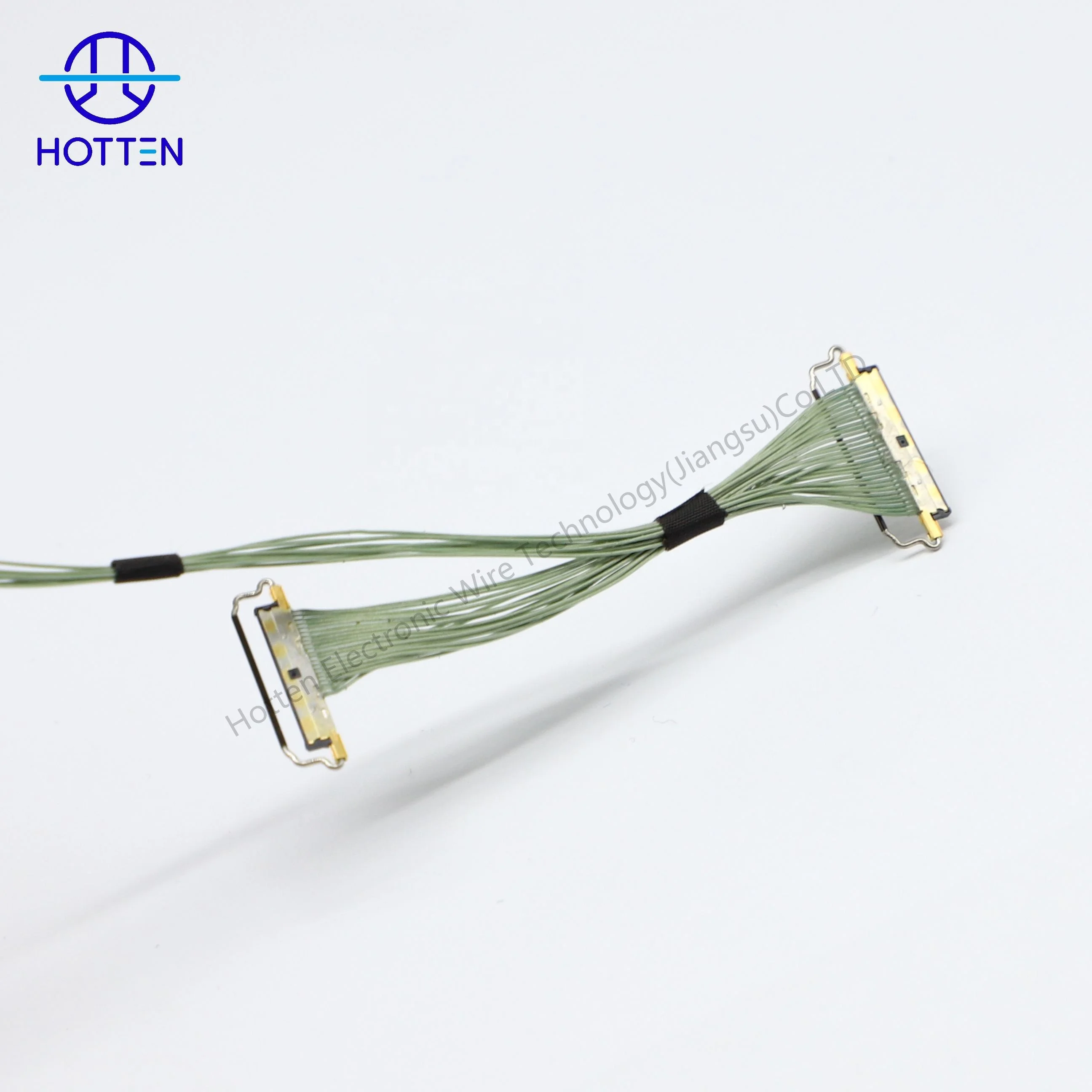 Flexible customization 42AWG  Micro Coaxial Cable Harness for UAV(DRONE)  with  HRS DF81 30P Coaxial Cable Harness