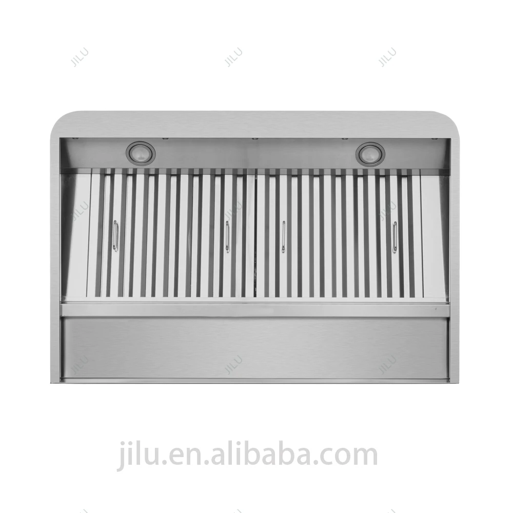 Italian Style Milano 120 Electric Stainless Steel Range Hood Wall Mounted Kitchen Appliance Exhaust Function Free Spare Parts