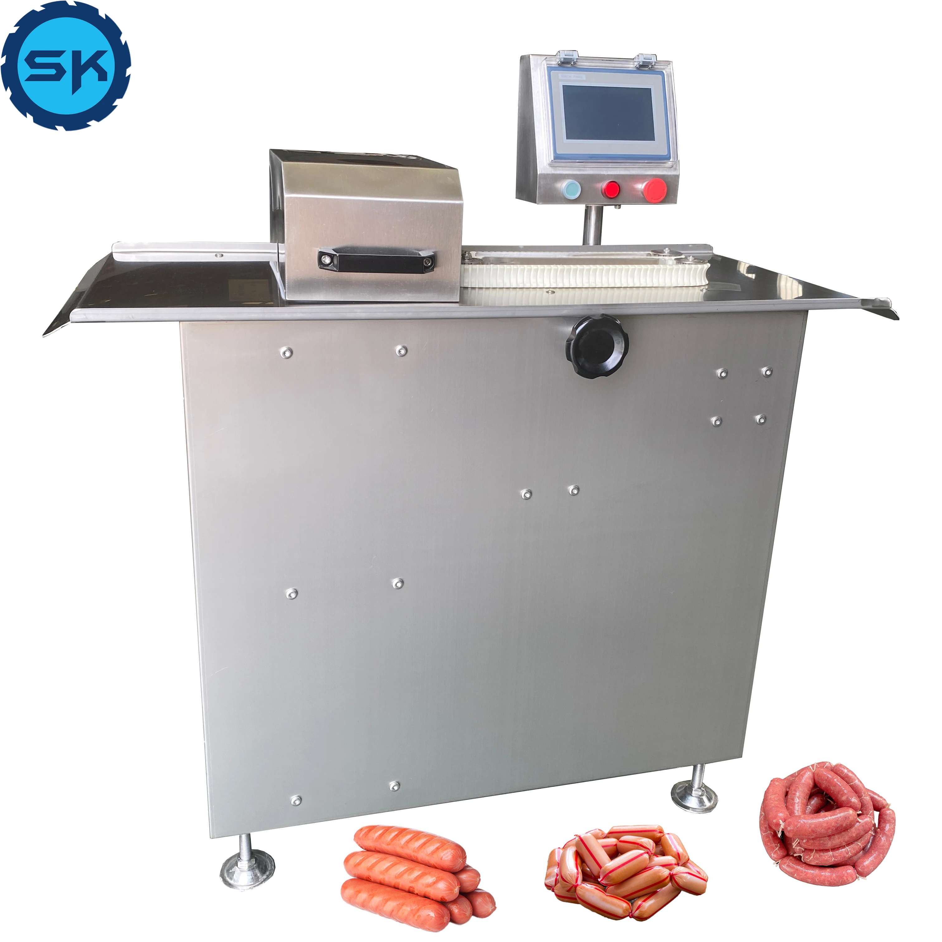 Factory Outlet Manual Automatic Binding Chorizo Link Twist Tie Sausage Tying Machine