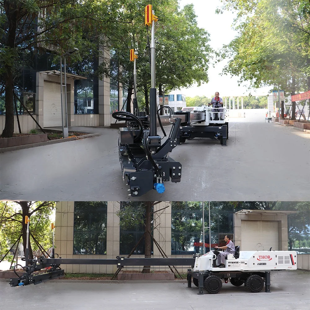 VANSE YZ30-4E Long Boomed Dual Slope Hydraulic Concrete Laser Leveling Automatic Laser Concrete Leveling Machine For Sale