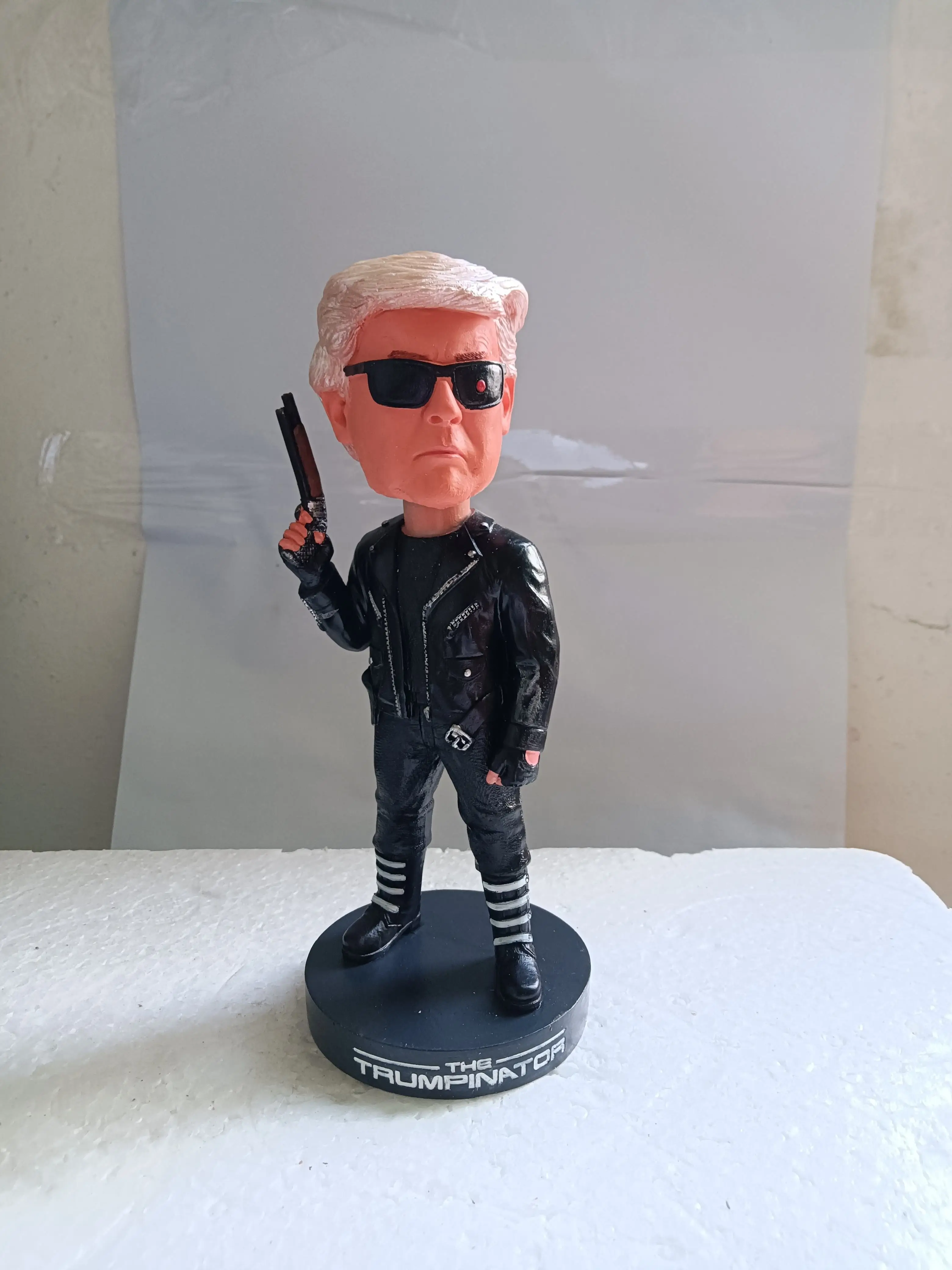 New 3D Picture Photo Customization Terminator Back Figure Customized Bobble Head cool Custom Bobblehead home and decoration