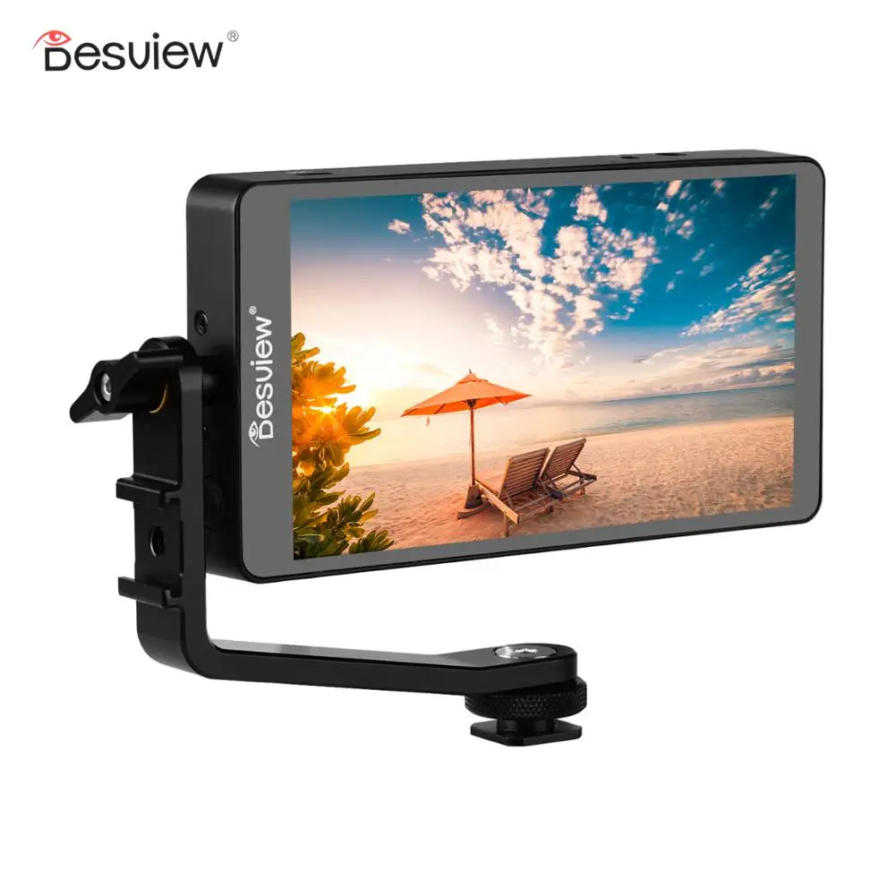 Сенсорный экран Desview S6 Plus 4K накамерный полевой монитор 5 дюйма HD 1920*1080 для камер Canon Sony Nikon