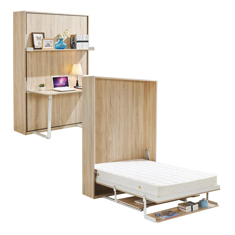 Оптовая продажа, вертикальный механизм подъемной кровати, ручной складной механизм скрытой стены, кровать, механизм с книжной полкой, автоматические ножки кровати, ножки стола