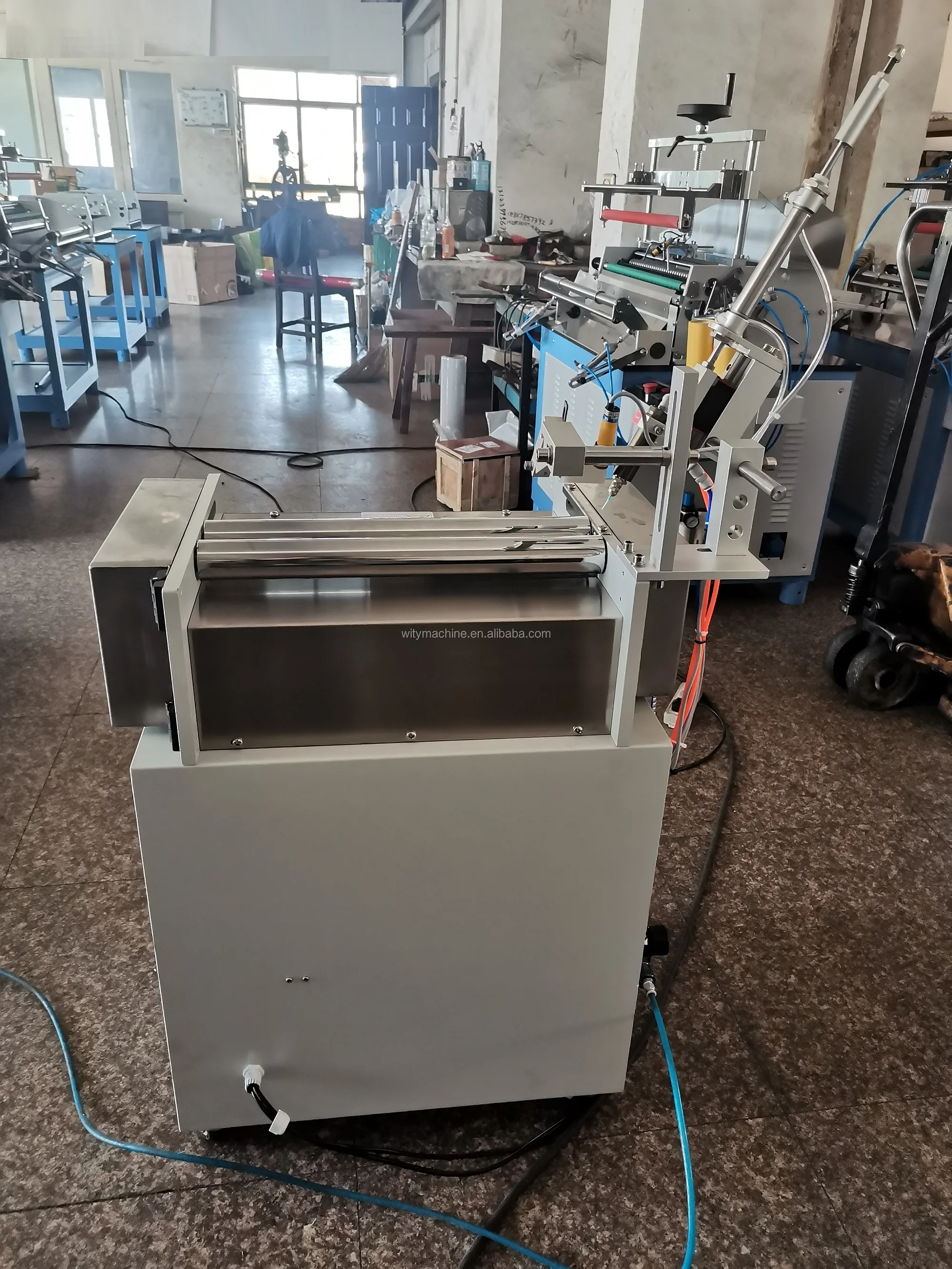 Paper Tube Base Gluing Machine