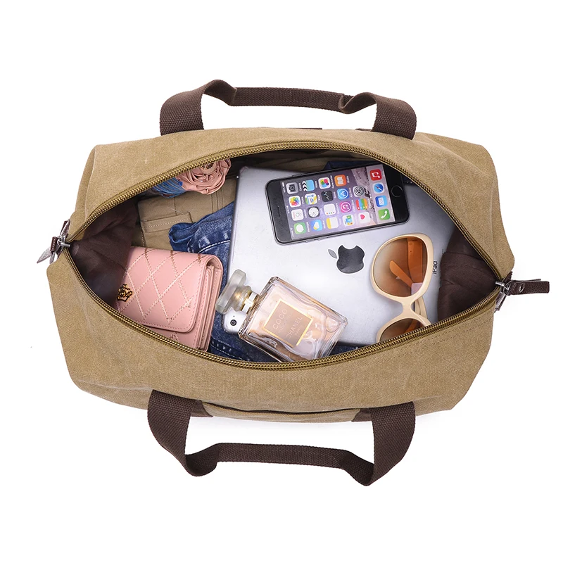 2021 beauty big brand canvas travel luggage bags travel for men travelling