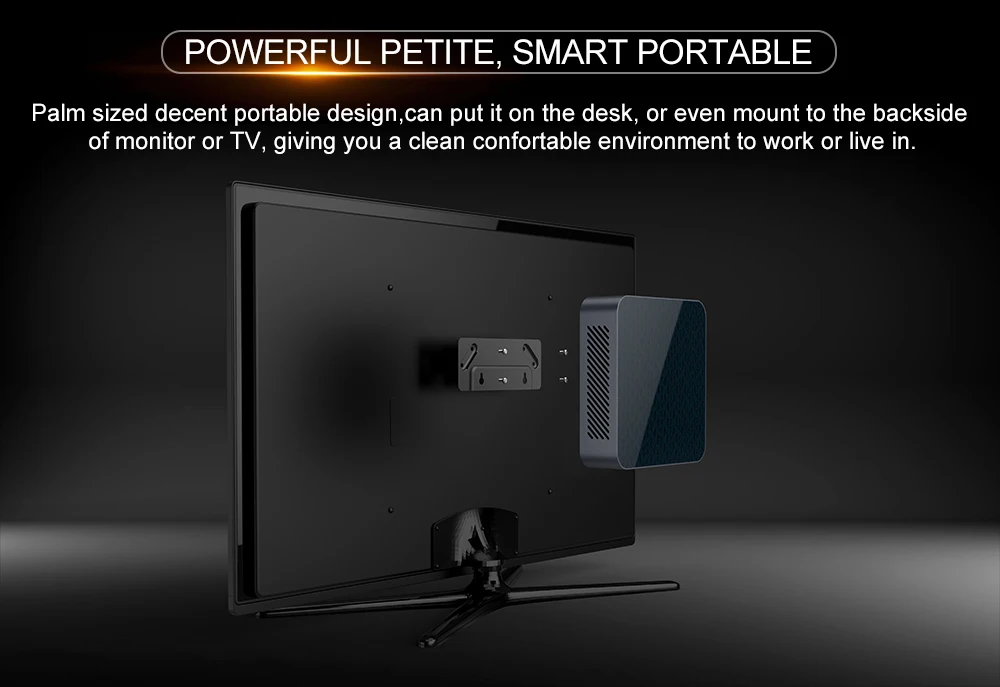 Новейший Мощный мини ПК AMD 3/5/9 Octa Cores портативный офисный настольный компьютер Win10/Linux игровой