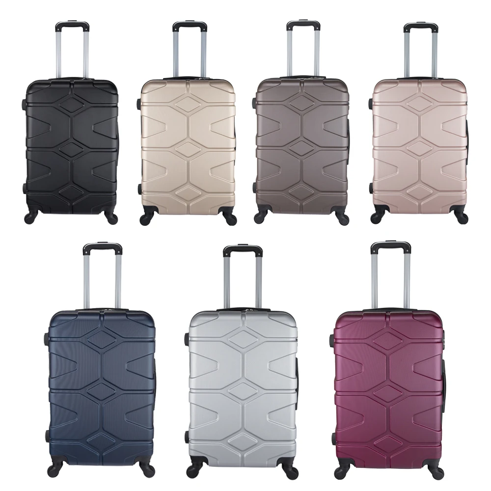 Женщины Название отдела красивая сумка для багажа из АБС-пластика 3 шт набор чемоданов чемоданы для багажа сумки для путешествий чемодан