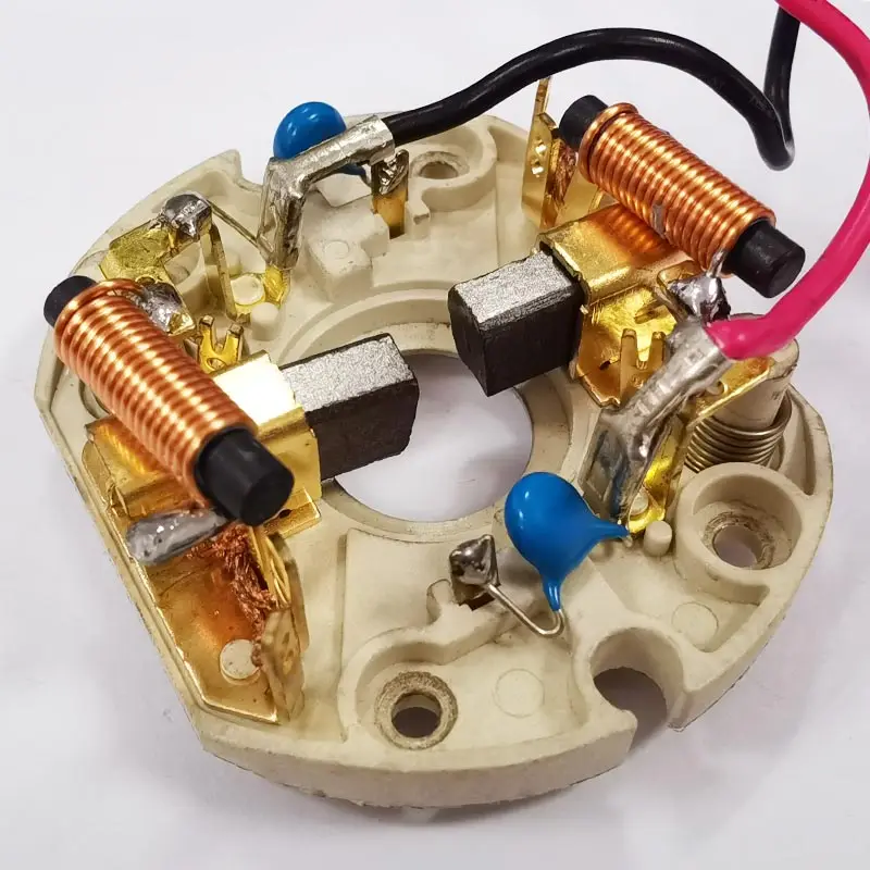 Custom Hammer Drill Carbon Brush Holder Set For Home Power Tool Motor