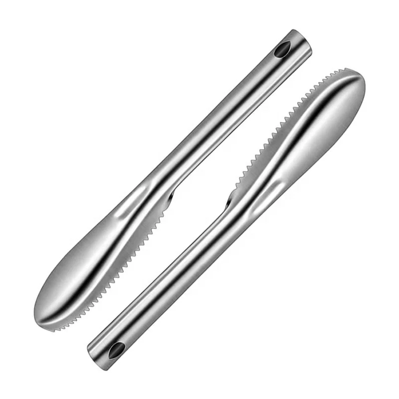 Высококачественная щетка из нержавеющей стали 304 для чистки рыбной чешуи кухонная быстрого удаления очиститель