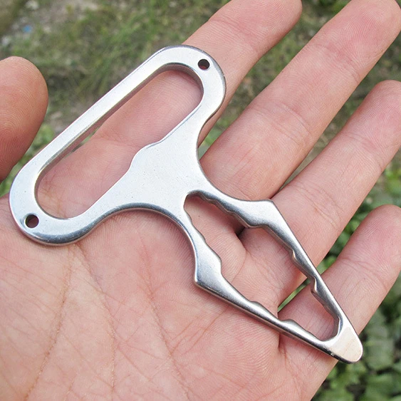 High Quality Stainless Steel Multi Tool Self Defense Spikes Outdoor Camping Survival Multi Functional Spanner Wrench Tool