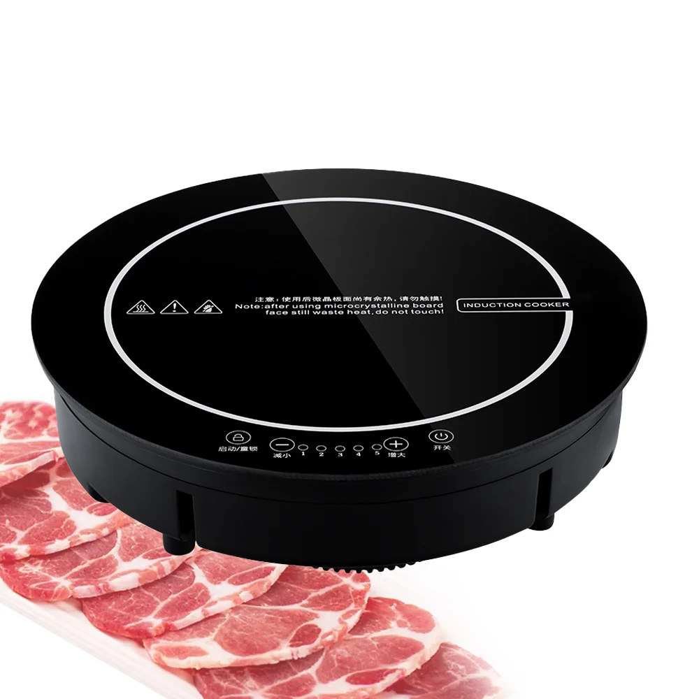 Zhuoyue 328X kitchen hidden induction cooker silivercrest waterproof down air Electronic induction cooker kit