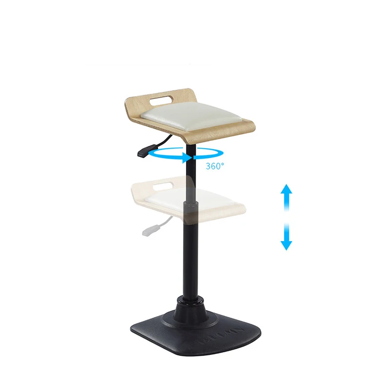 Swivel And Lift Human Health Design Swing Chair Bar Stool Cashier Chair