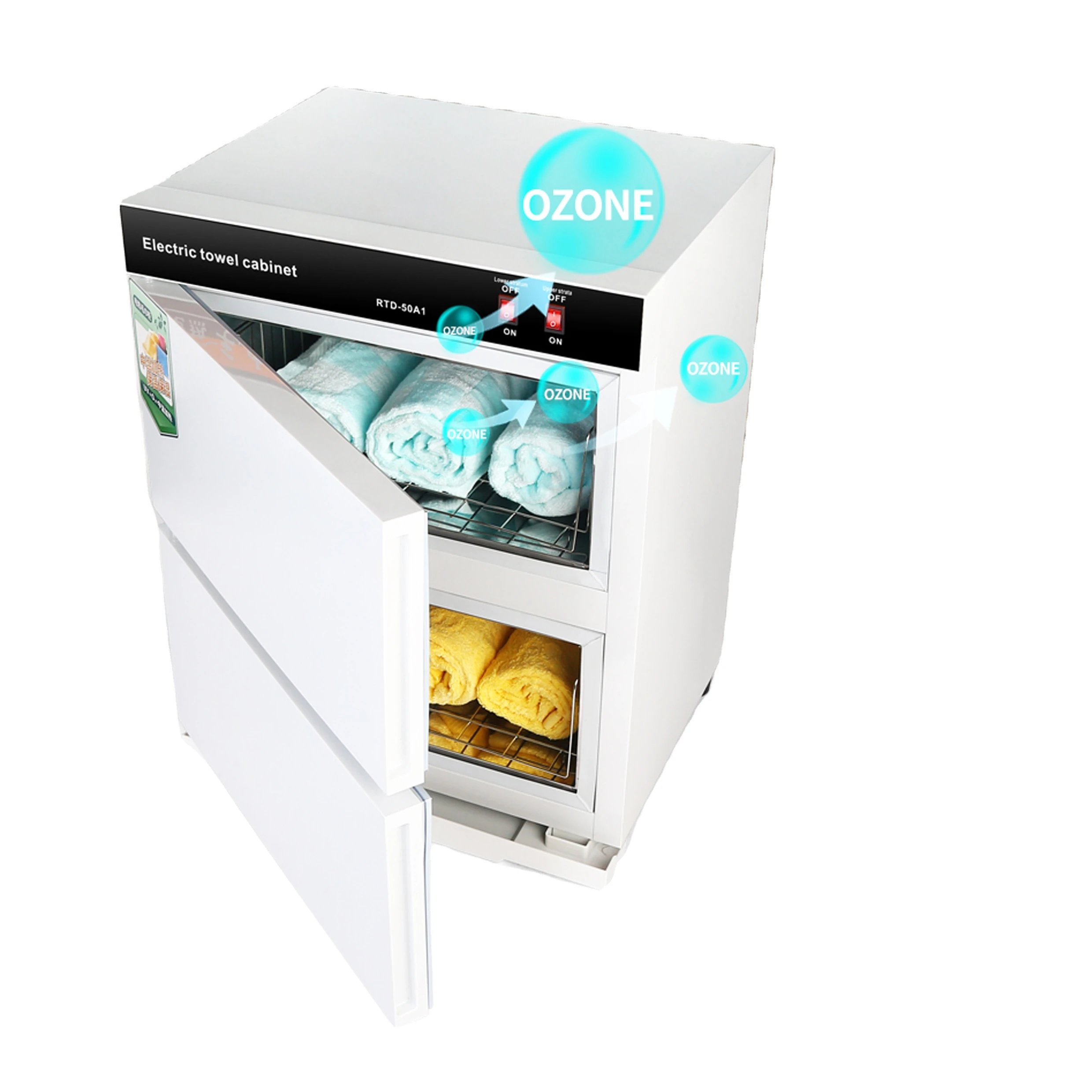 Mini household commercia l towel disinfection cabinet Single-door bath towel ultraviolet small cold and hot disinfection cabinet