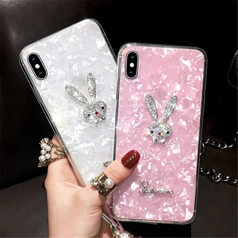 Luxury Retro Conch Shell Soft IMD Phone Case For Samsung J5 J7 J510 J710 J2 Prime J7 Prime Women Ladies Ring Holder Cover Coque