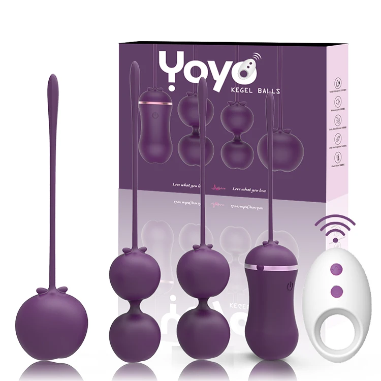 Sex Toys Kegel Balls For Tightening Silicone Remote Control kegel balls for Women