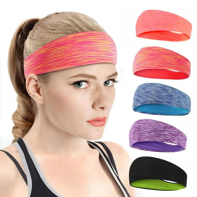
Fashion printed Headband - custom Sweatband Sports Headbands Moisture Wicking workout sweatband for Running promotion gift 