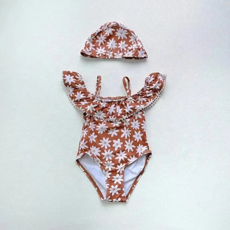 Дизайнерское бикини на заказ для девочек, детская пляжная одежда, детский купальник, комплект из двух предметов для маленьких девочек, детское бикини, купальник для девочек