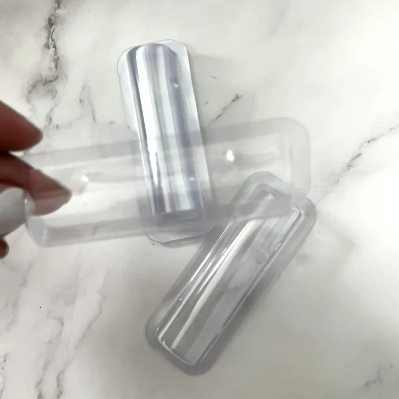 Custom transparent plastic clamshell packaging for 24 golf balls de