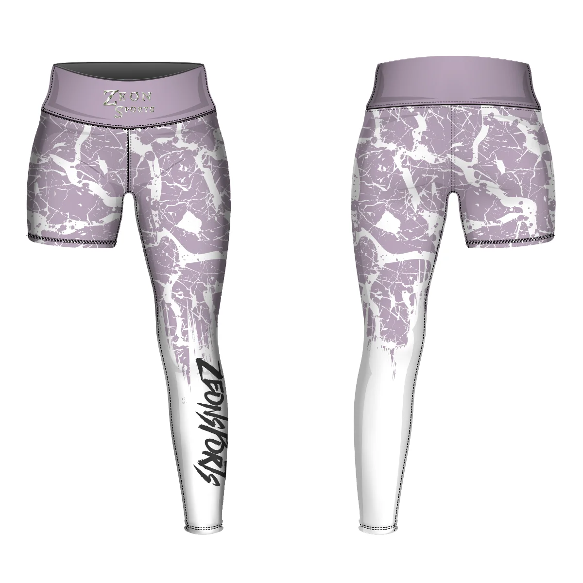 New arrival custom logo design womens Yoga leggings tights pants one single legged legging yoga pants tights