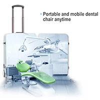 Dental Mobile Patients Chair Unit Folding