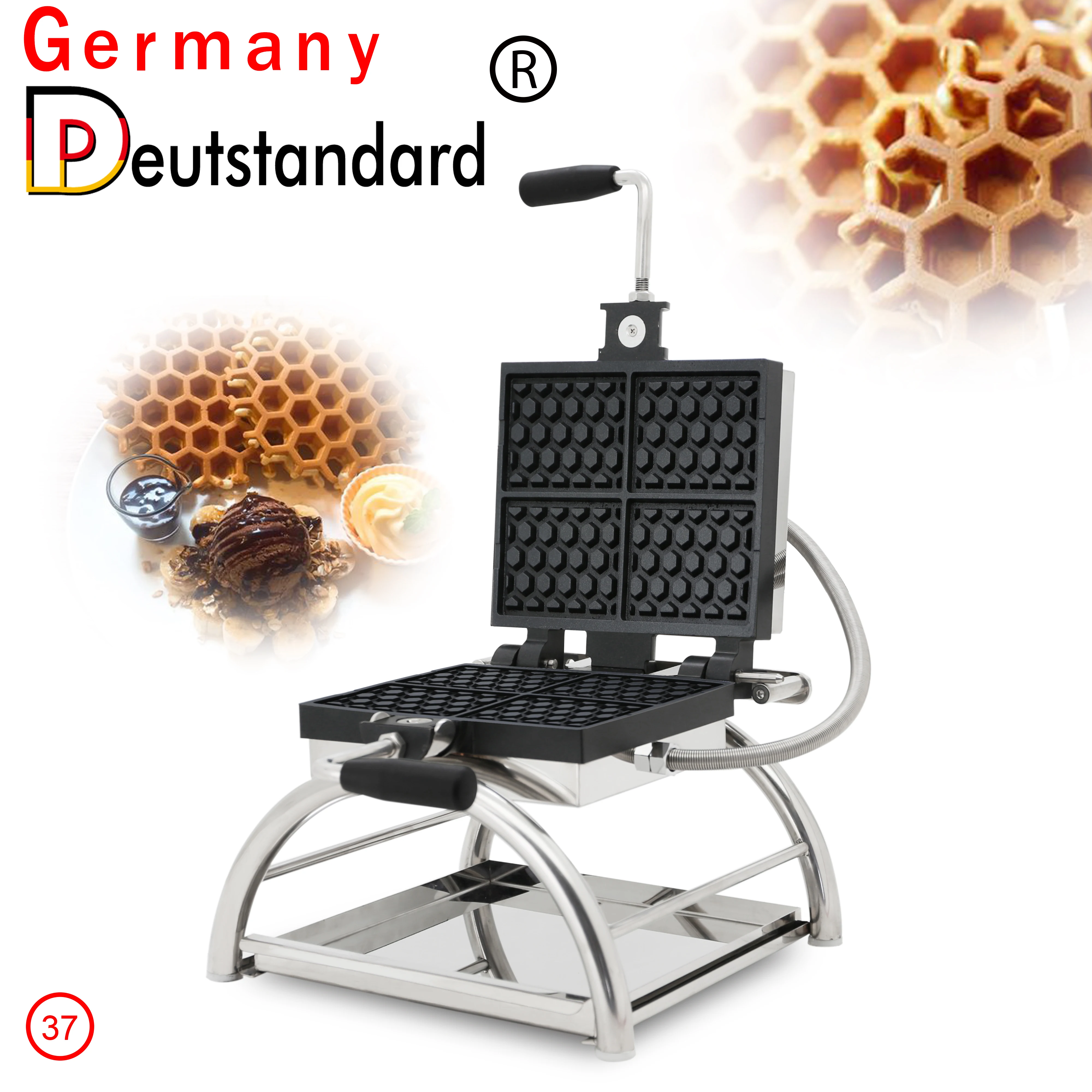 Germany Deutstandard NP-37 Rotating Honeycomb Waffle Stick Maker
