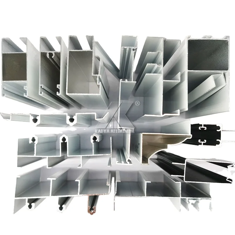 Алюминиевые экструзионные модели профилей порошковое покрытие раздвижные двери окна алюминиевые для рам