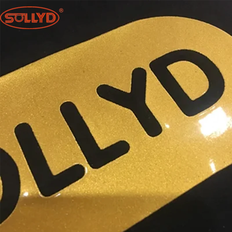 SOLLYD GOLD SILICONE INKS FOR GLITTER EFFECTS