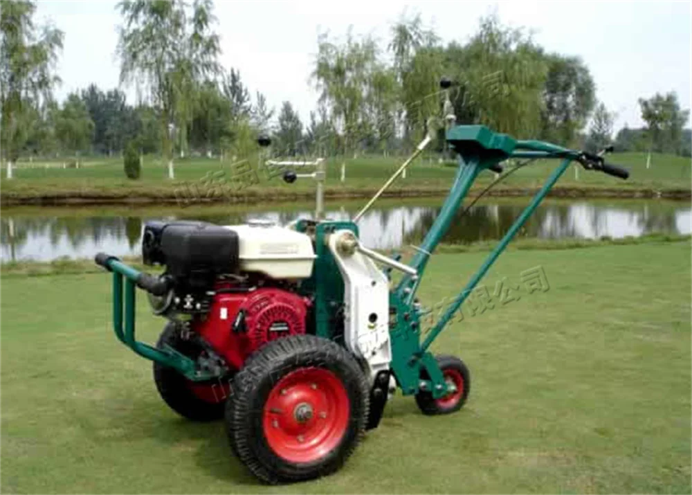 55mm hand-held walk-behind turf drafting machine artificial lawn shovel turf machine gasoline-powered lawn drafting machine