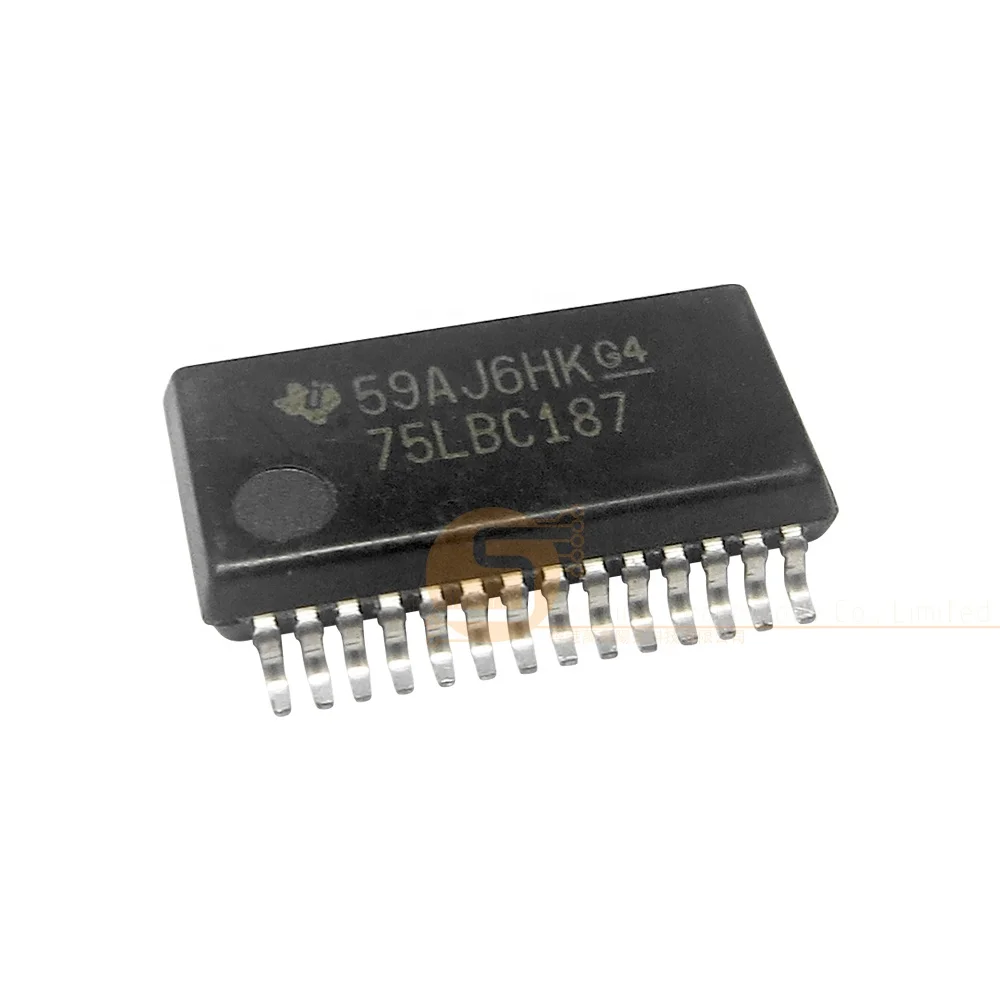 SN75LBC187BDR SN75LBC187 75LBC187 SSOP28 приемник RS-232 28-Pin SSOP Интегральные