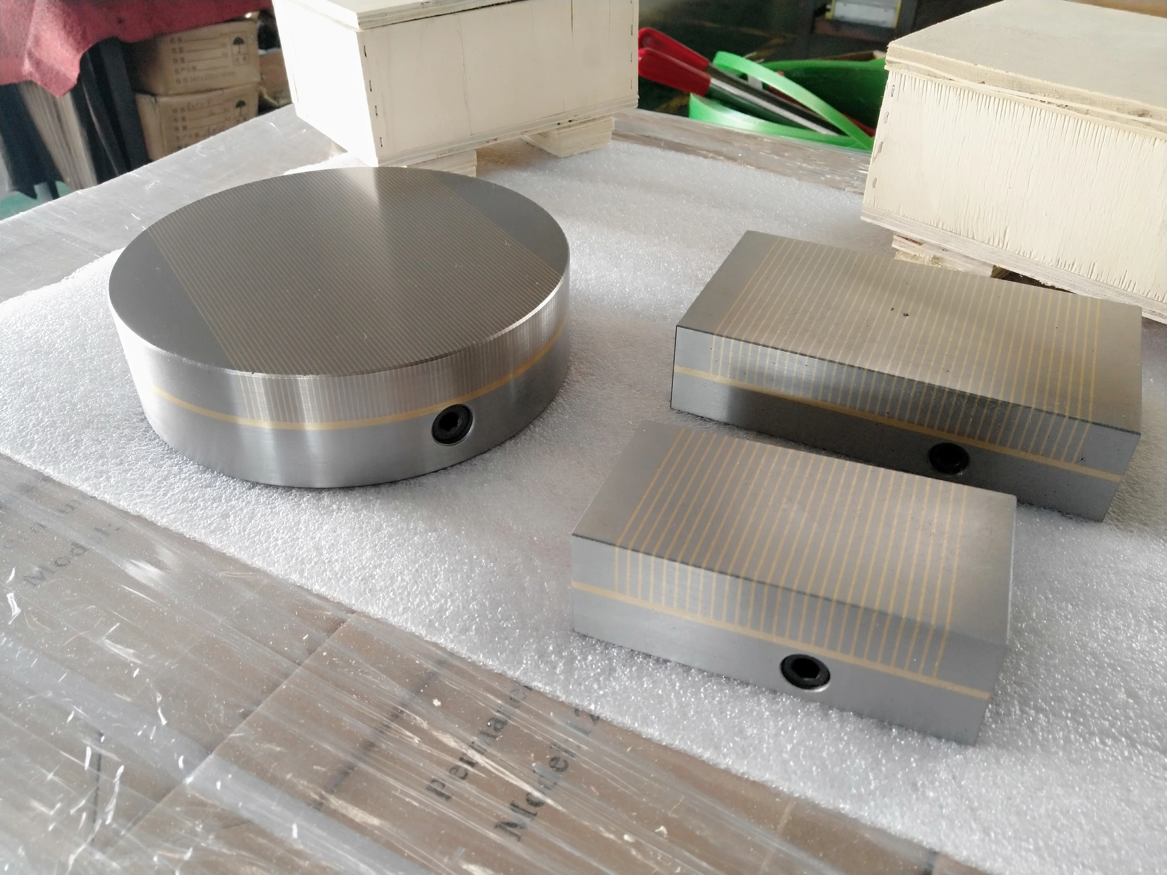 2025 Dailymag Perfect Quality Round 160mm (6.3 Inch) Rare Earth Permanent Magnetic Chuck for Surface Grinder