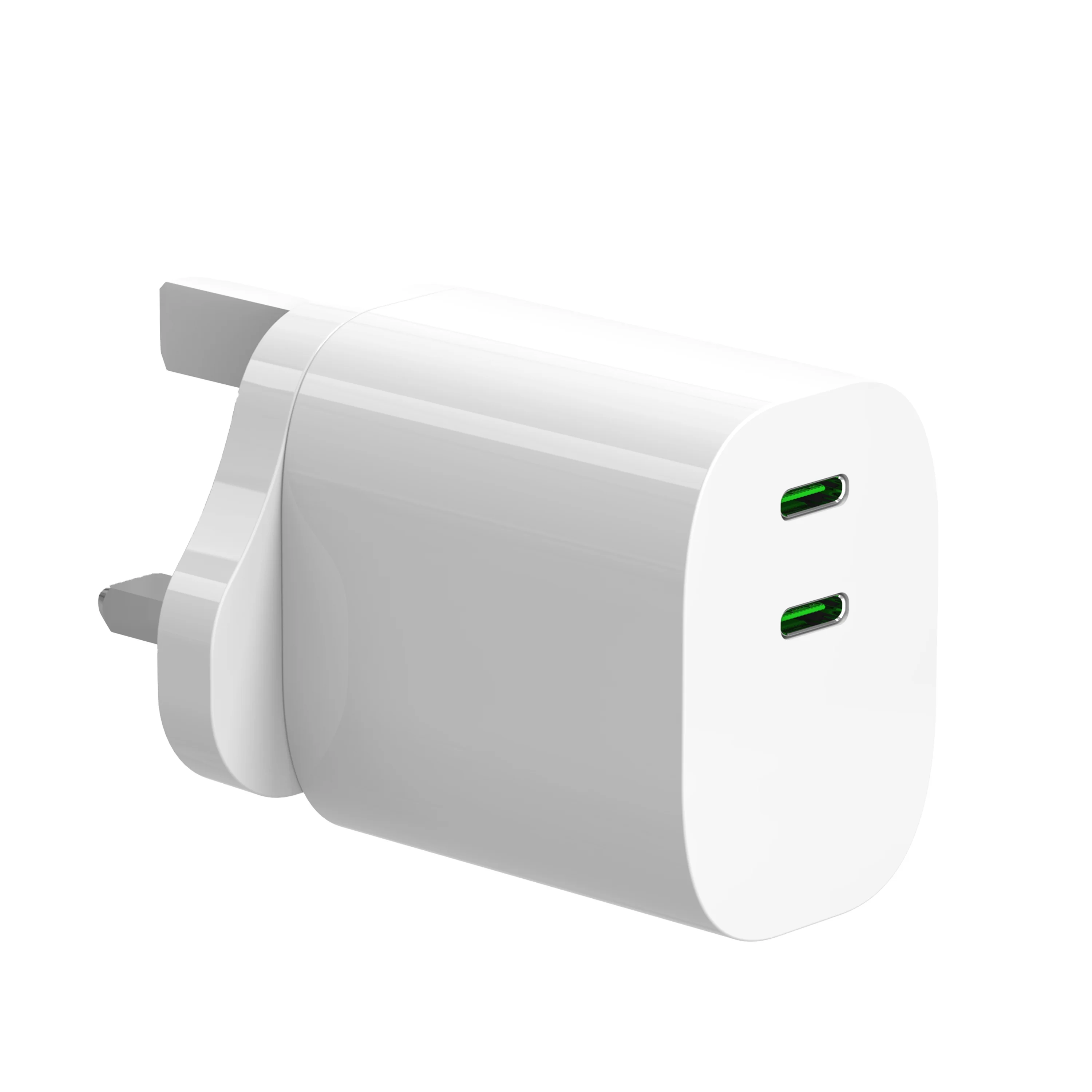 wholesale 45w mobile charger pcb board dc fast type c 45w pd charger 45w usb-c for  iphone charger fast charging uk plug