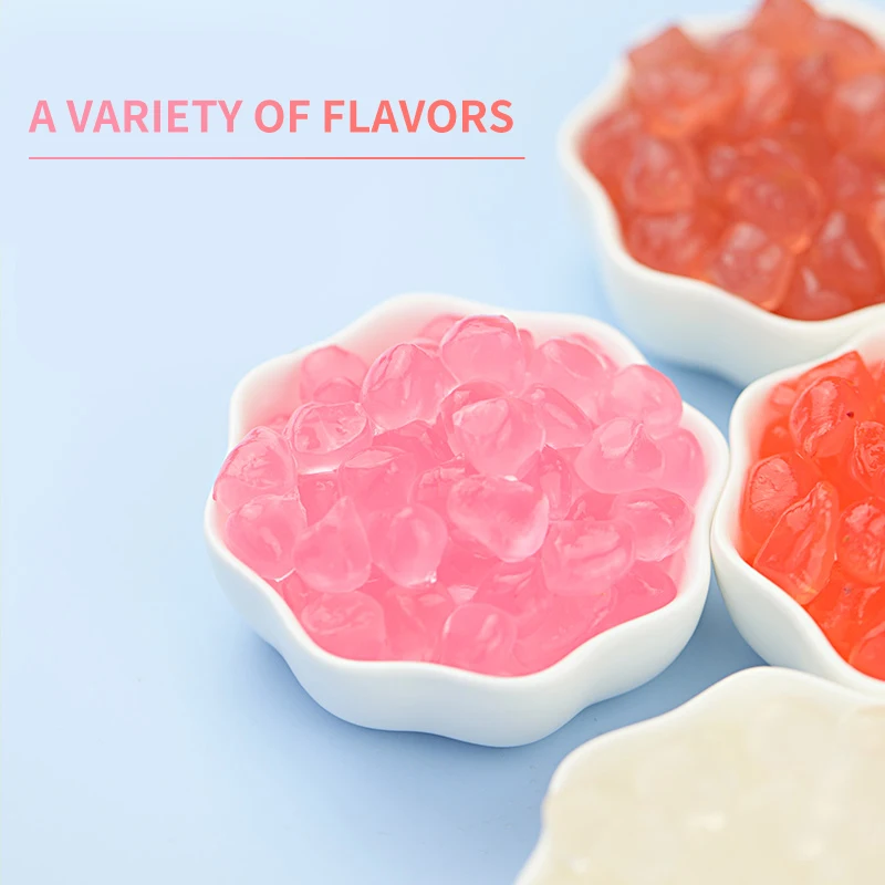 Konjac Amber Crystal Ball Crystal Ball  Flavor Beverage Milk Tea Shop Special Beverage Ingredients