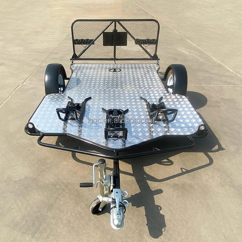 Motorcycle & ATV Trailer for Transporting Motorcycles and ATVs Durable and Convenient Trike Trailer