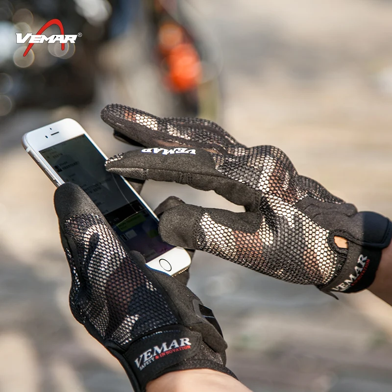 Vemar Luva есть мотоперчатки GK-194 Luvas Da Motocicleta защиты 3D сетки Ганц дышащий Сенсорный экран Мотокросс 3D рыцарские перчатки
