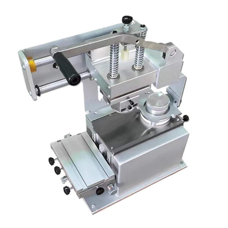 Pad Printing Machine on Straw Printer Machinery for Toys Safety Helmet BallS Pens Manual