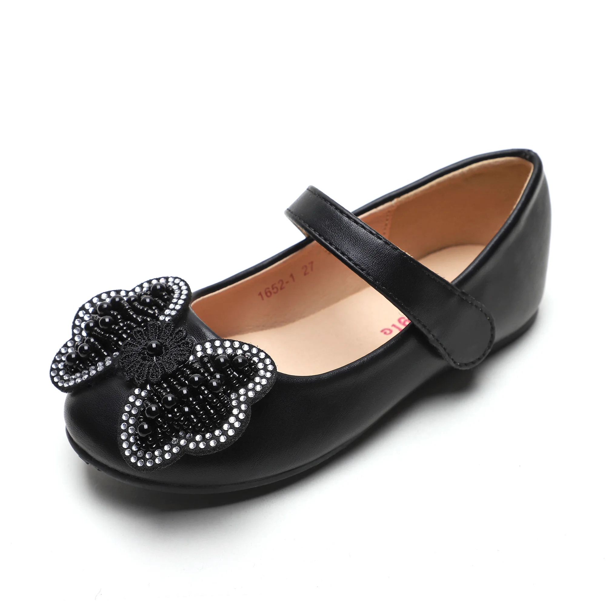 Factory Wholesale High Quality Buckle Flower Princess Shoes Flat Sole Mary Jane Casual Shoes