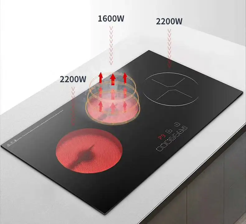 Горячая Распродажа 2020 китайский горячий горшок двойная печь midea Электрический нагрев инфракрасная индукционная плита