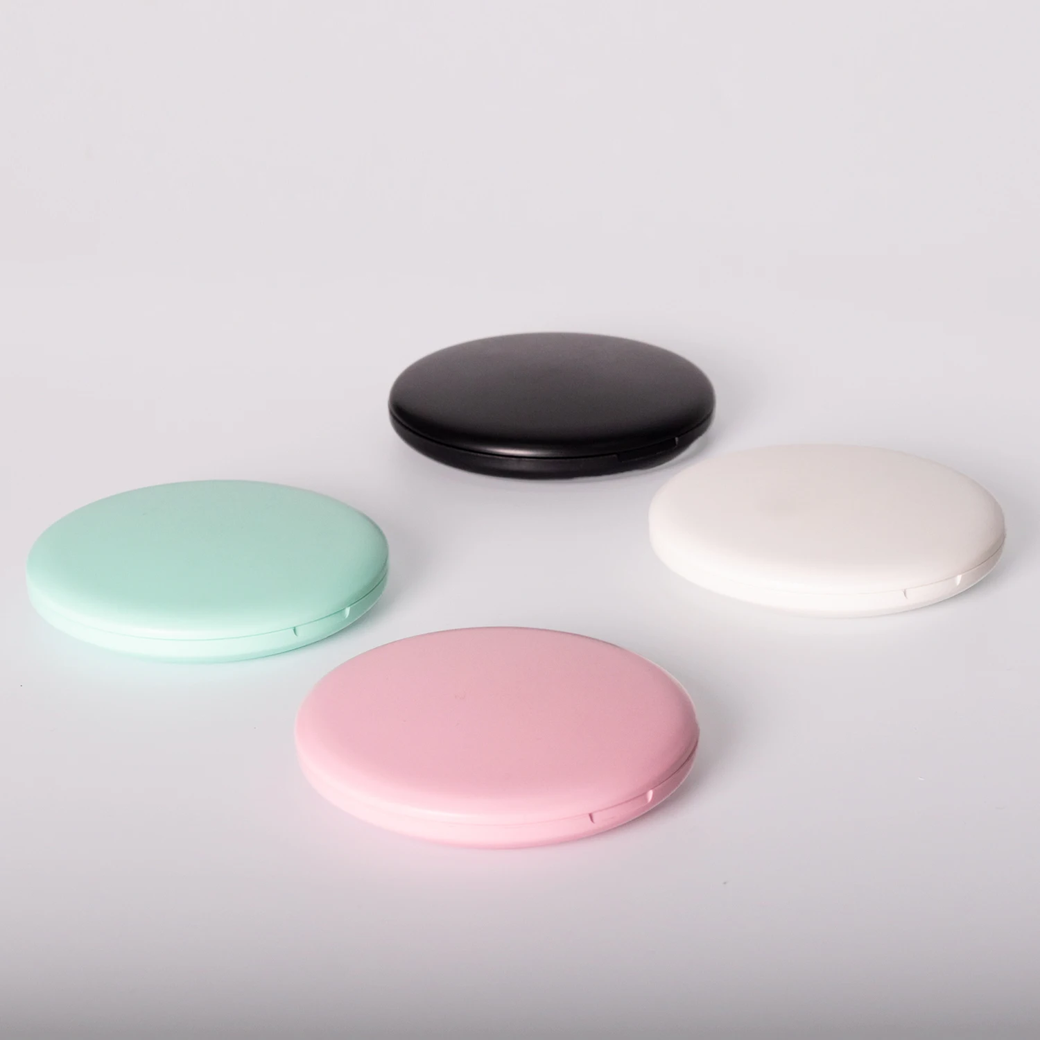 Hot Sale LED Compact Makeup Mirror with Lights Cosmetic Hand Held Mini Portable Pocket Mirror