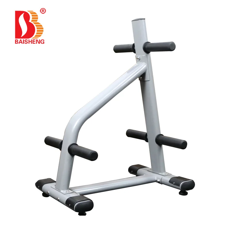 
Strength Training Gym Equipment Barbell Weight Plate Rack Standard Weight Tree for Sale 