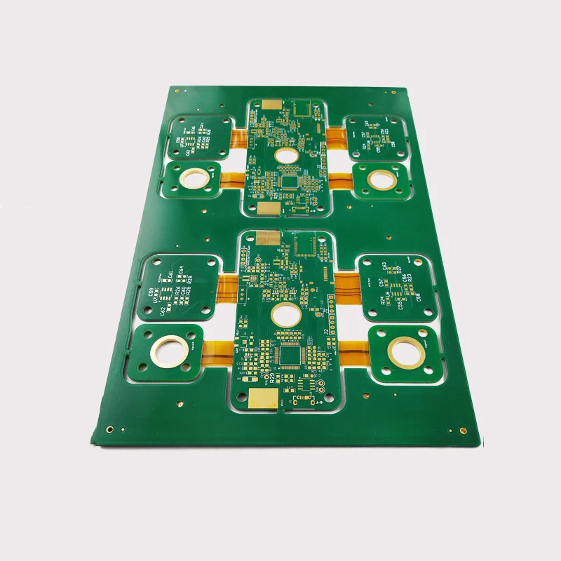 Custom 6 layer rigid-flex pcb Manufacturer ROSH with certificate fast lead time