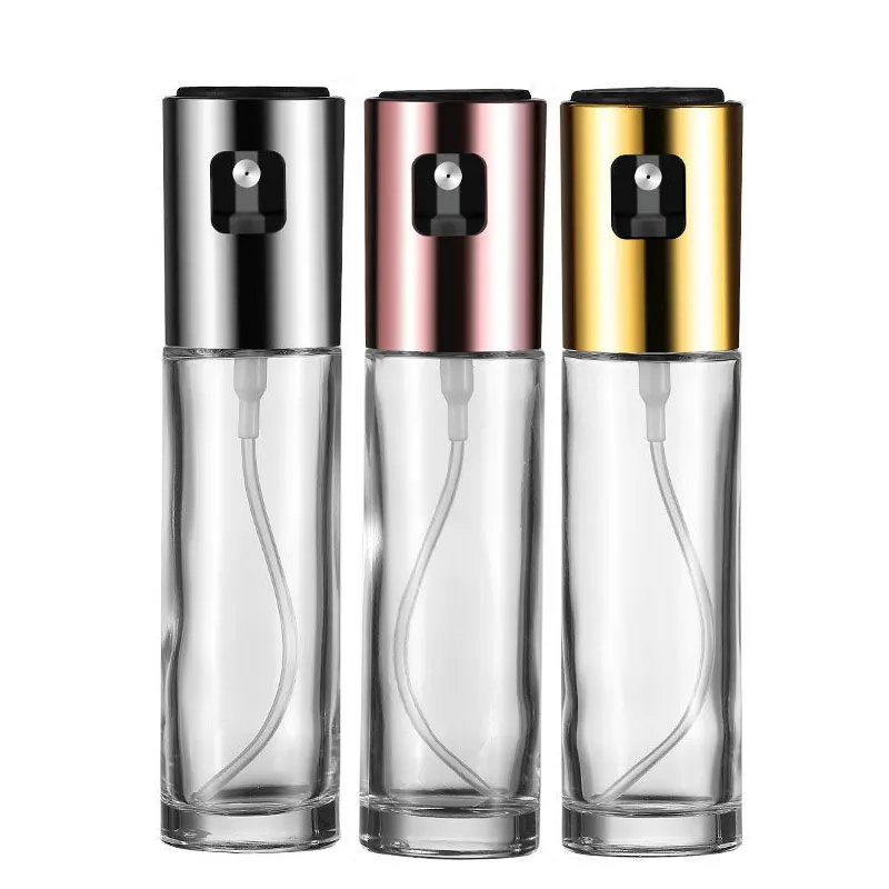 100ml Transparent Kitchen Cooking Oil Spray Bottle