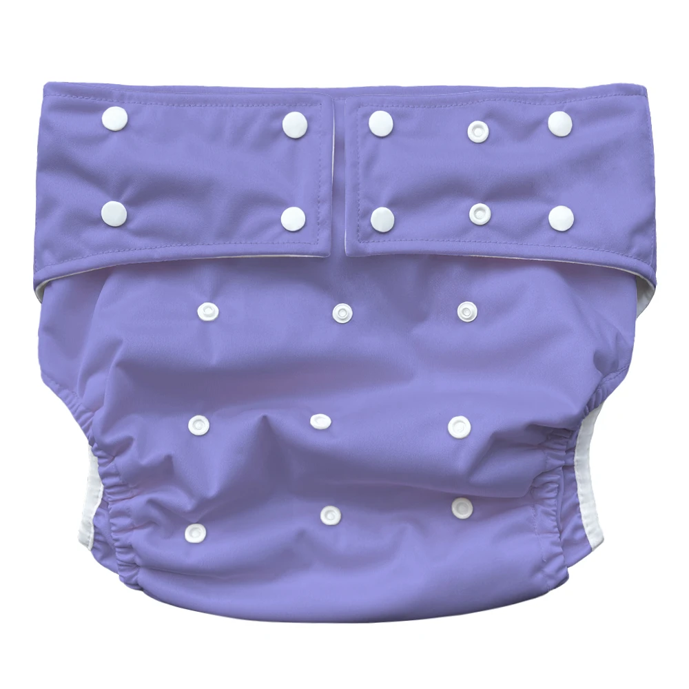 Waterproof 1PC Adult Diapers  Washable Reusable Teenager Elderly Cloth Diapers Adjustable Pocket Nappies