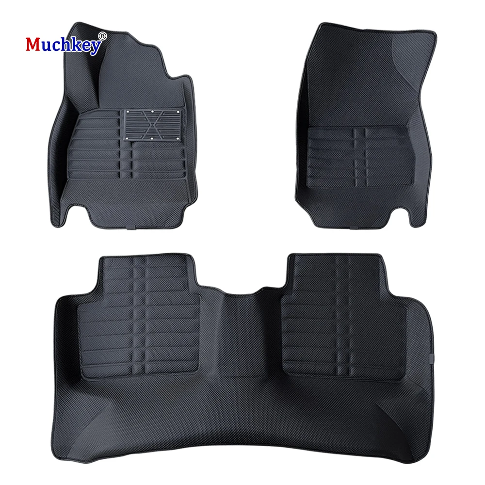 Muchkey Interior Accessories Factory EVA Car Mat Customized Special Hot Pressed 5D Car Floor Mats For Chevy Cruze 2015-2024