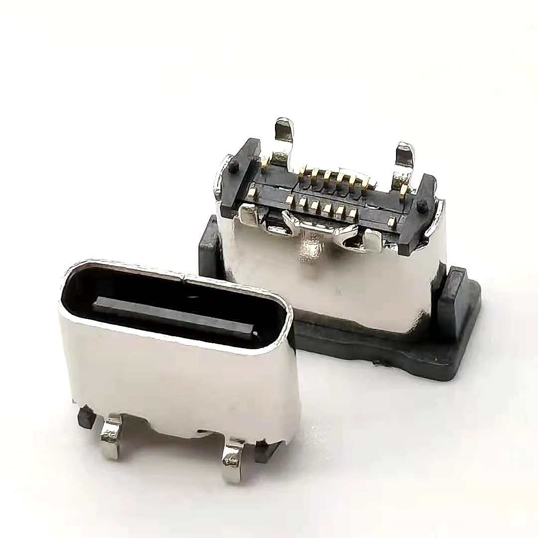 Оптовая продажа мини микро-разъем андроид женский Soket типы 6 Pin разъем Usb для зарядки