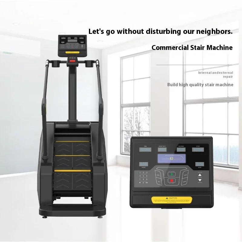 Commercial Indoor Climbing Exercise Aerobic Fitness Equipment New Stair Climber Machine Cross-Border Export Dropshipping Metal