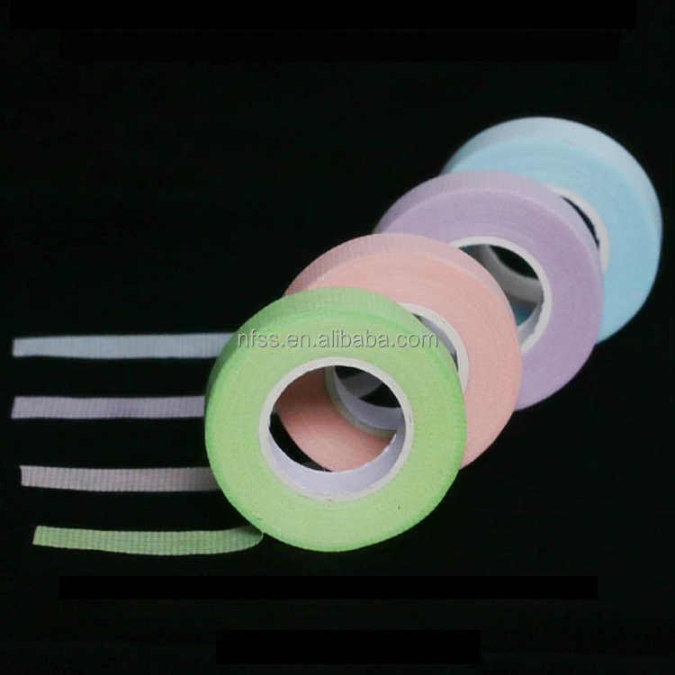 In Stock White Hot Pink Micropore Sensitive Eye Lash Lift Tape For Eyelash Extension Lash Tools Non-Woven Eyelash Tape