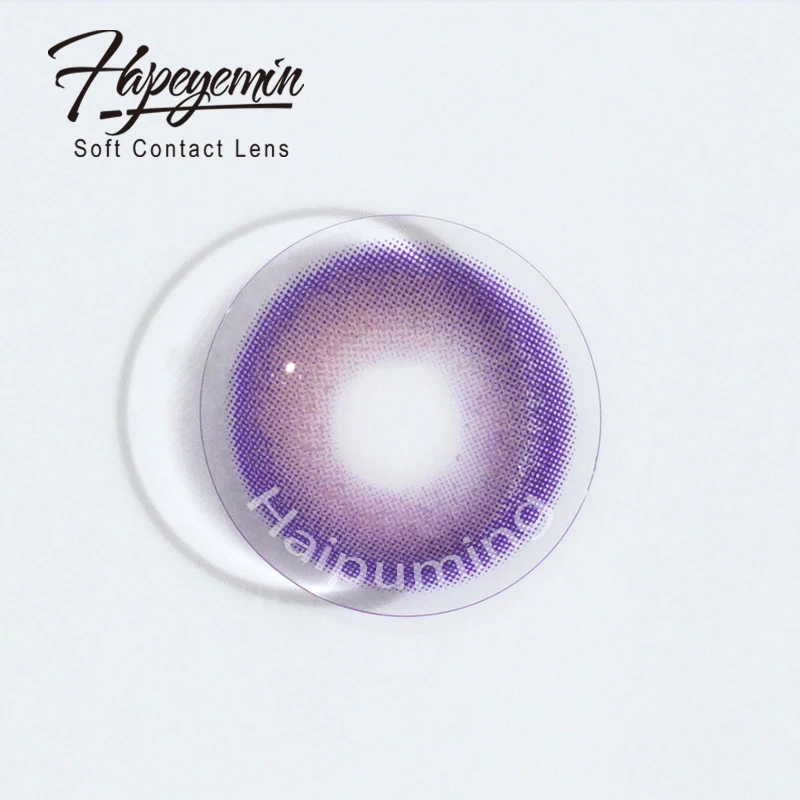 Yearly Cosmetic Beautiful Big Pupil Soft Eyes Pupilentes De Colores Lentes De Contacto Colored Contact Lenses